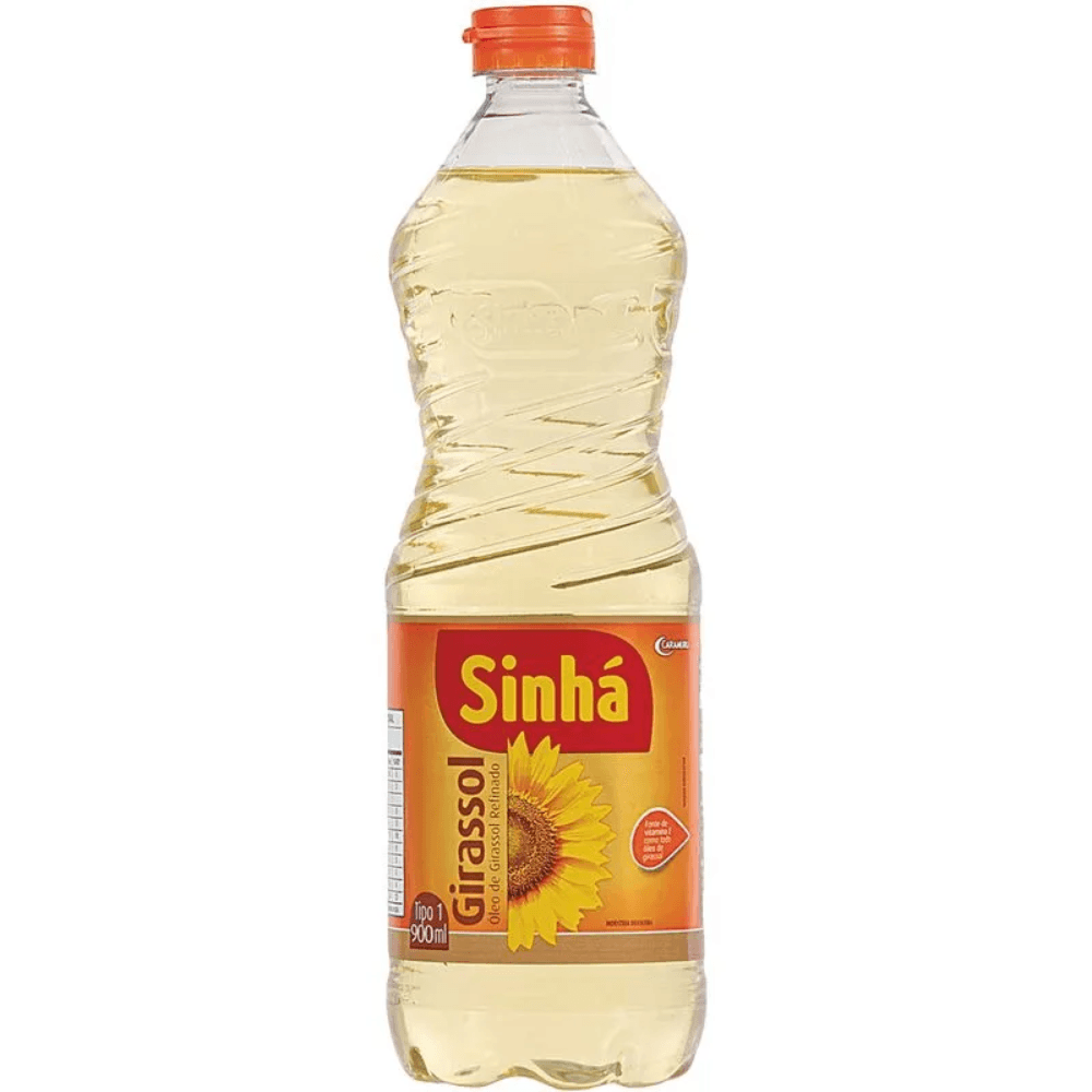 Óleo De Girassol Sinhá 900ml